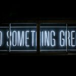 Employers - Do Something Great neon sign
